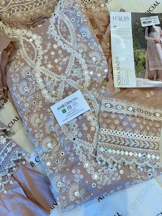 Sobia Nazir - Embroidered Lawn (Stitched)