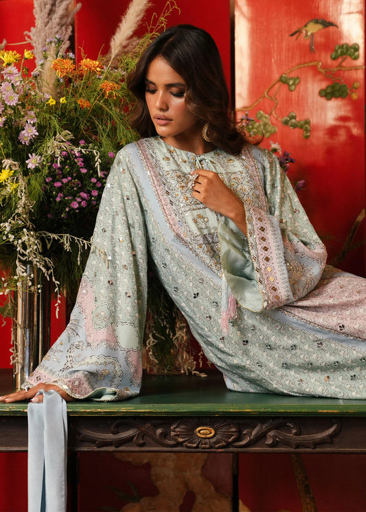 Crimson - Jhilmil Mint | Kaftan