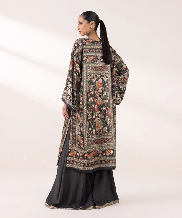 Sapphire - 2 Piece Embellished Silk Suit