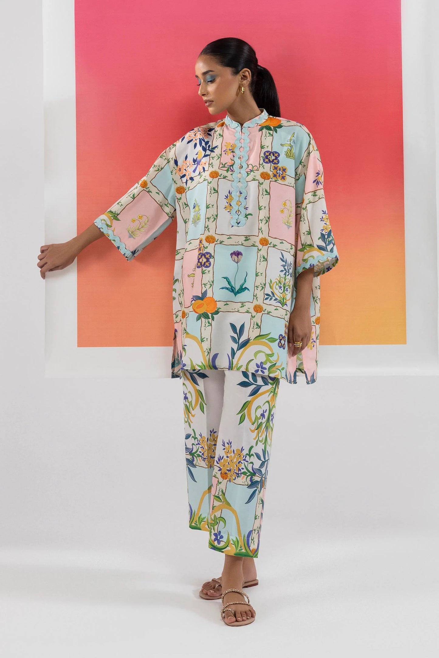 Sana Safinaz - SS25 Digital Poly - SKUBSP10