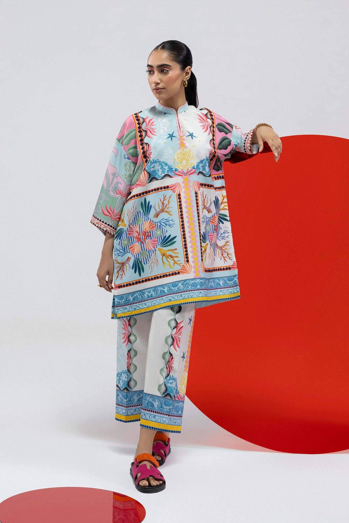 Sana Safinaz - SS25 Digital Poly - SKUBSP8