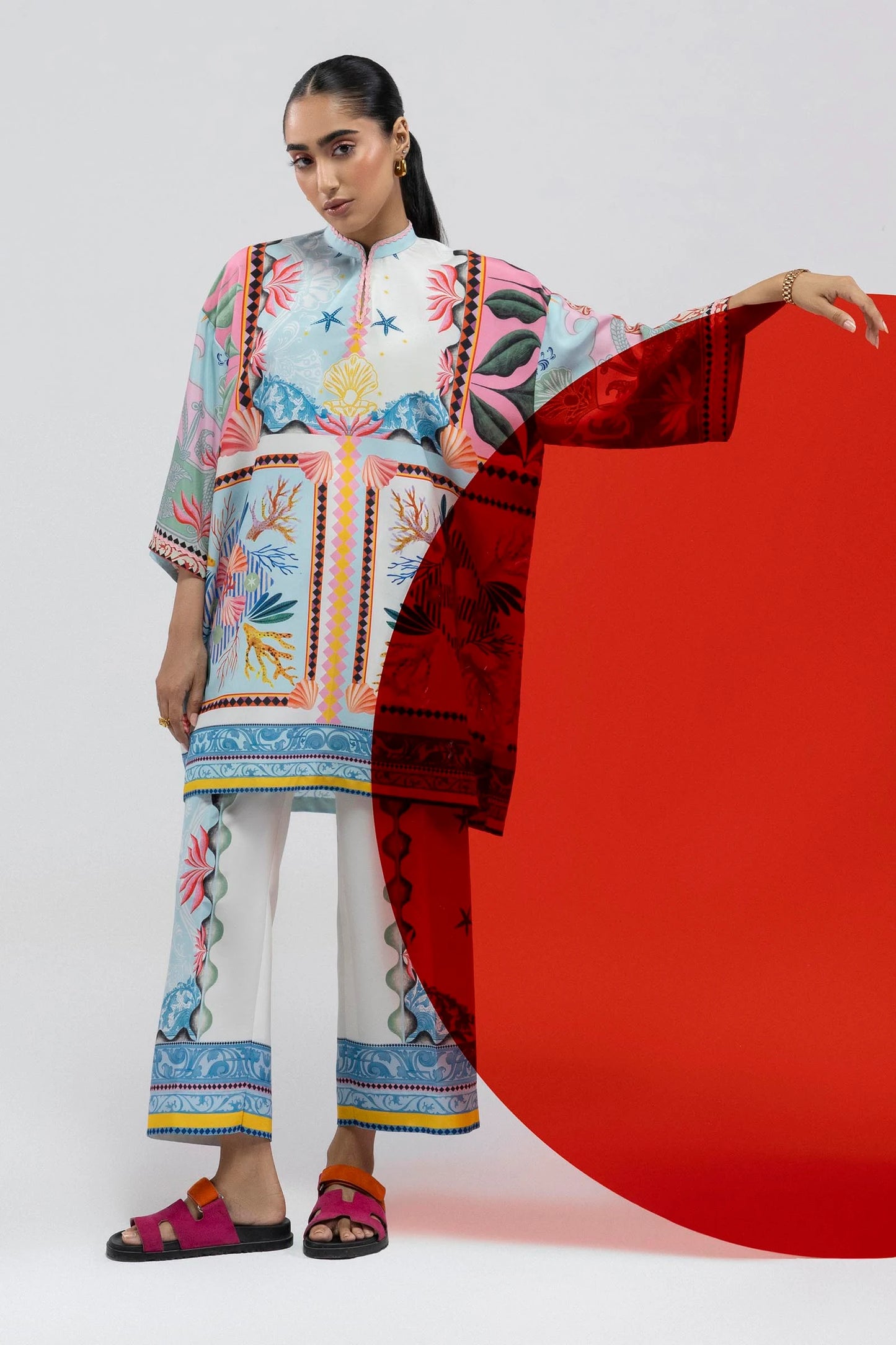 Sana Safinaz - SS25 Digital Poly - SKUBSP8