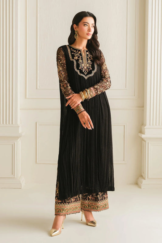 Baroque - Embroidered Chiffon