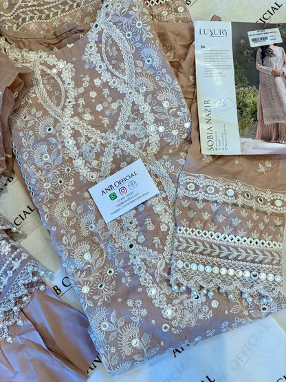 Sobia Nazir - Embroidered Lawn (Stitched)