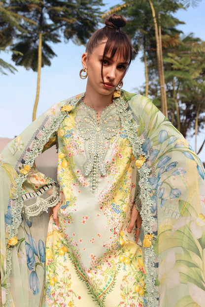 Maria B - Stitched | 3-Piece | Pistachio | ANBMBS1