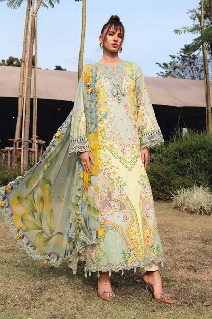Maria B - Stitched | 3-Piece | Pistachio | ANBMBS1