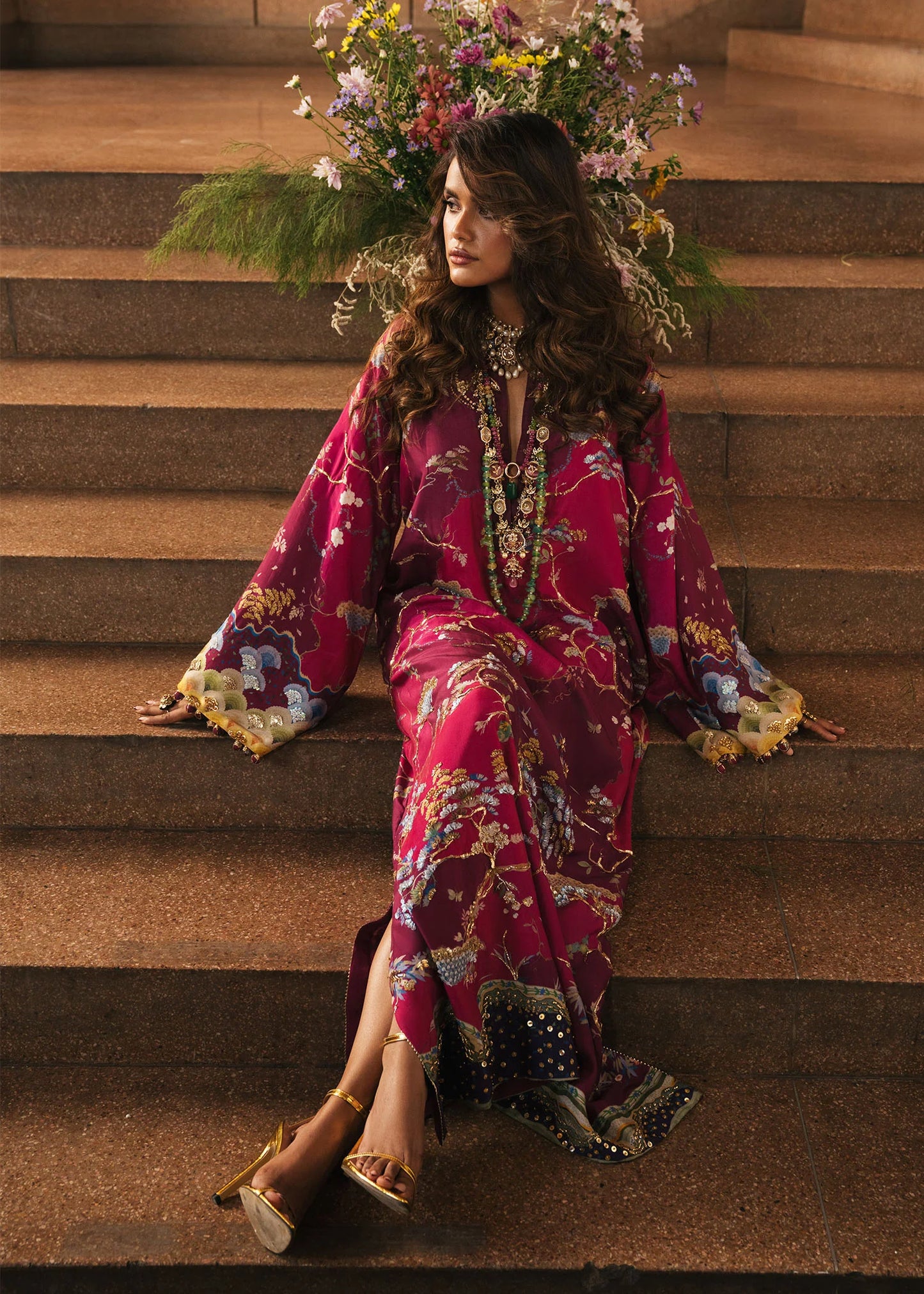Crimson - Laila Plum | Kaftan