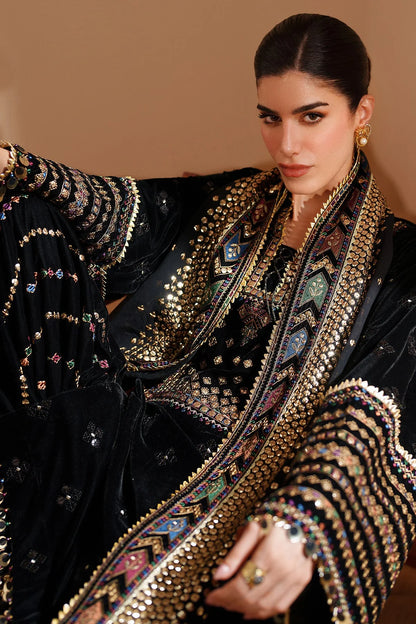 Jazmin - Embroidered Velvet Formal D-5