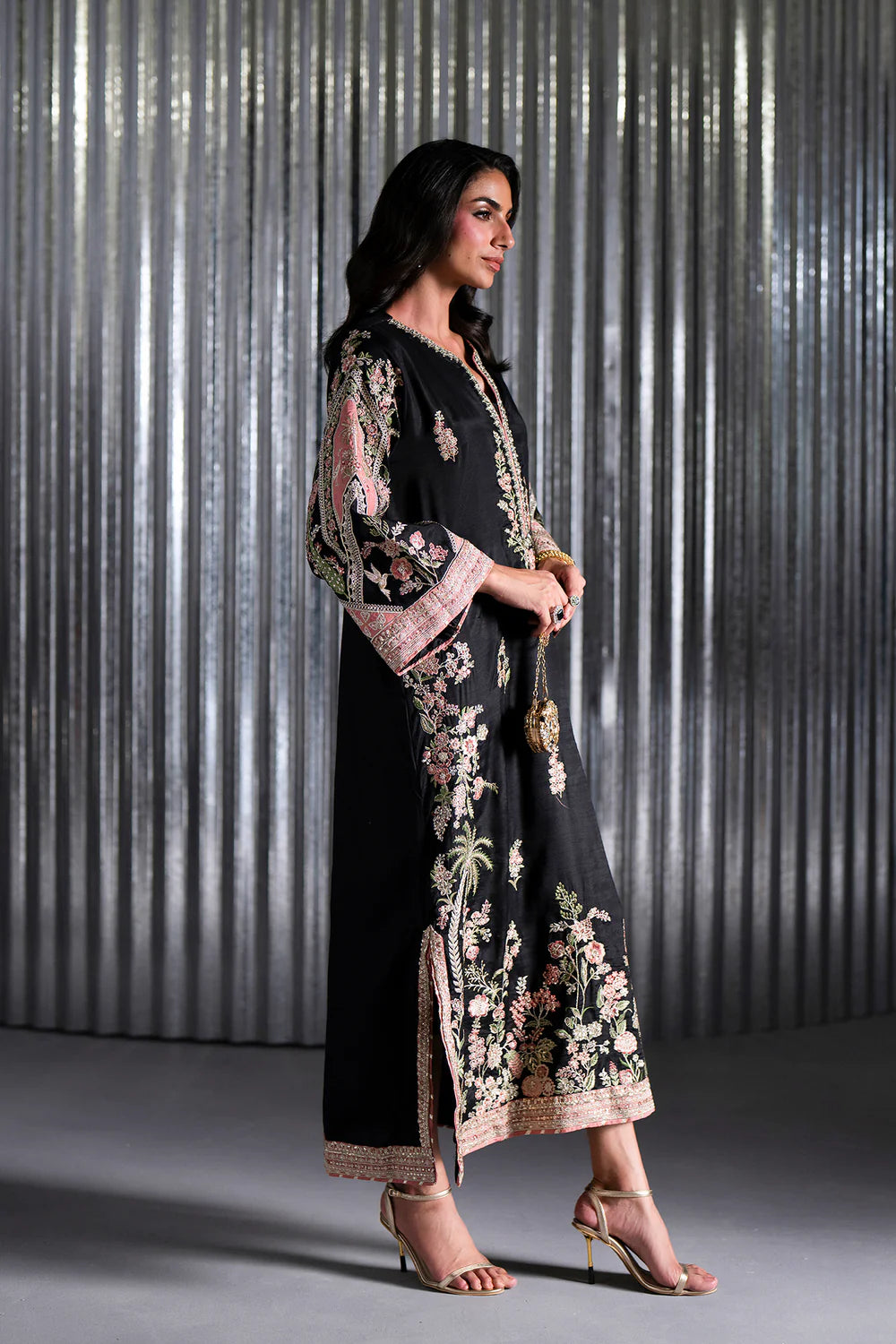 ETHNC - Jet Black | Kaftan - SELLING FAST
