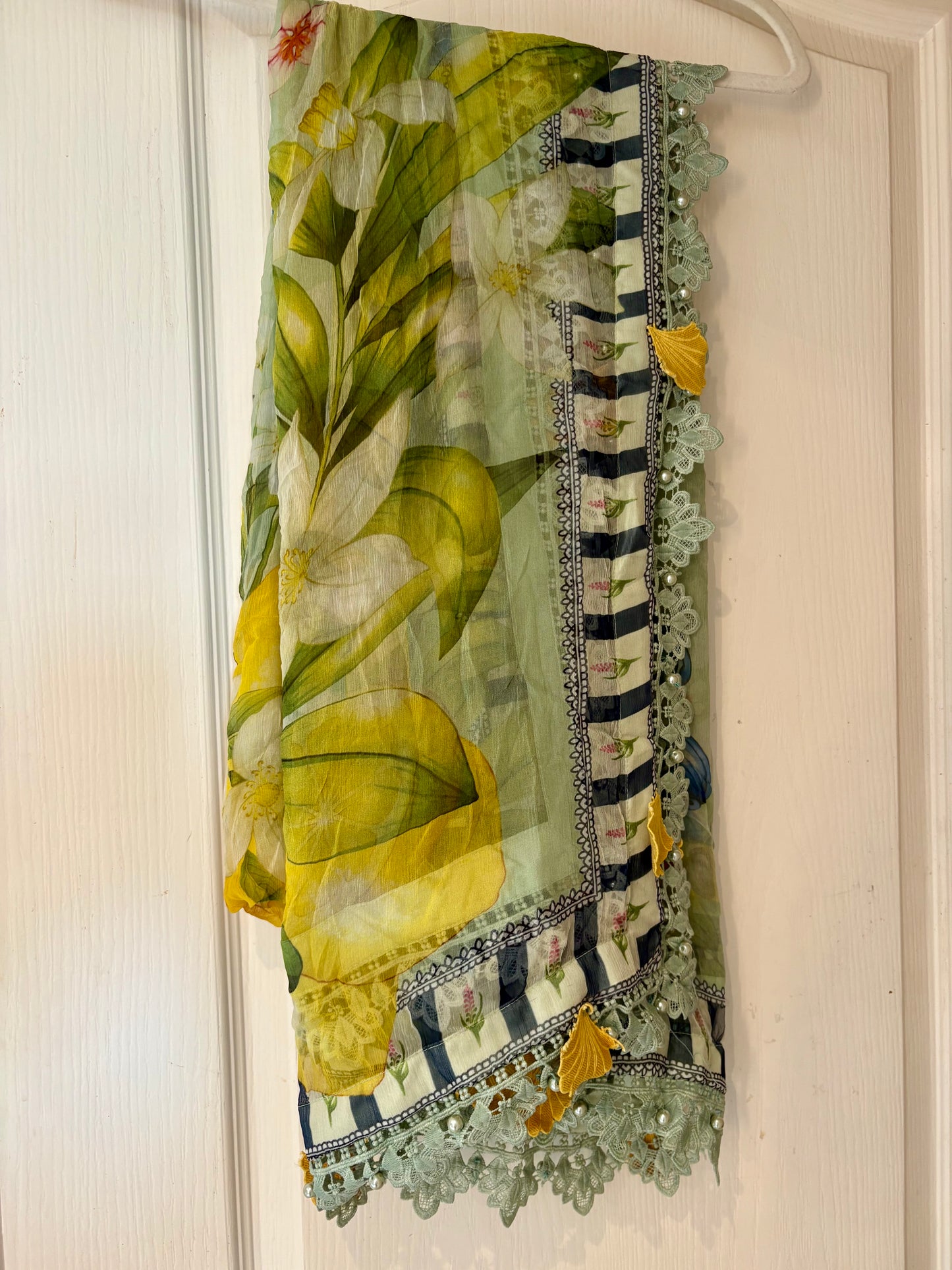Maria B - Stitched | 3-Piece | Pistachio | ANBMBS1