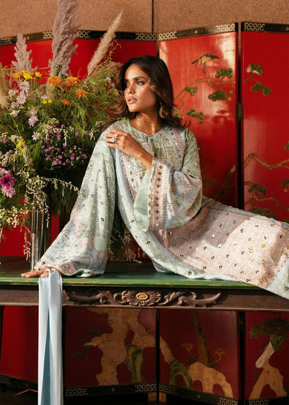 Crimson - Jhilmil Mint | Kaftan
