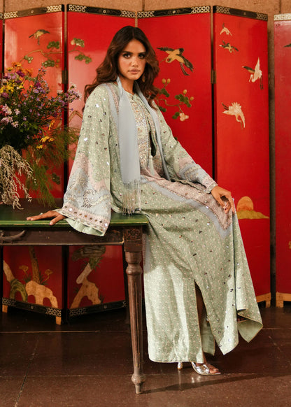 Crimson - Jhilmil Mint | Kaftan