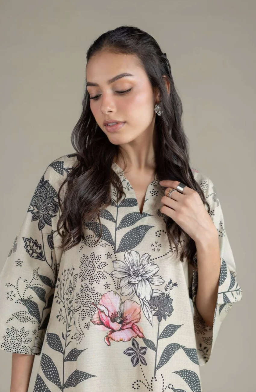 Khaadi - Stitched | 2-Piece | 12E12-07TA