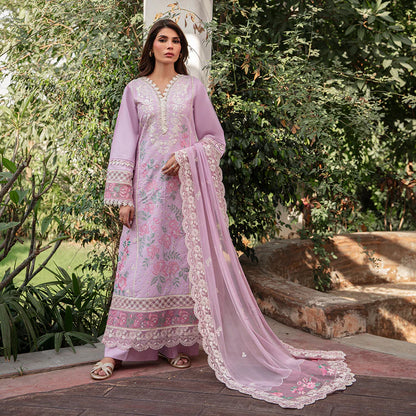 Zara Zubair - Lavender (Stitched)