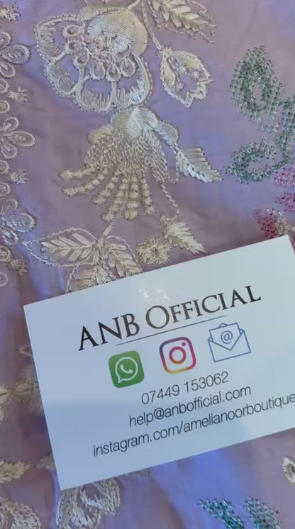 Zara Zubair - Lavender (Stitched)